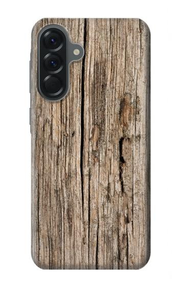 S0600 Bois imprimé graphique Etui Coque Housse pour Samsung Galaxy A56