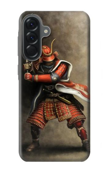 S0796 Japon Rouge Samurai Etui Coque Housse pour Samsung Galaxy A56