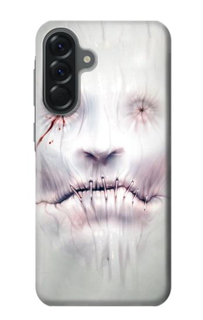 S0884 Visage d'horreur Etui Coque Housse pour Samsung Galaxy A56