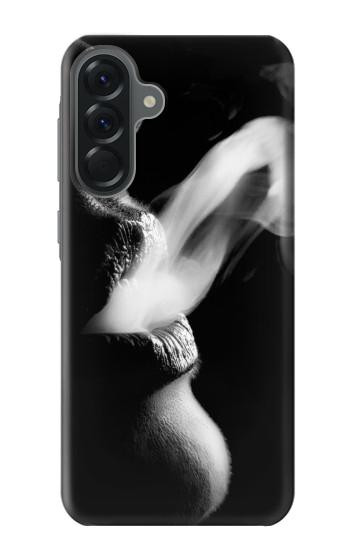 S0917 Sexy lèvres Fille de fumer Etui Coque Housse pour Samsung Galaxy A56