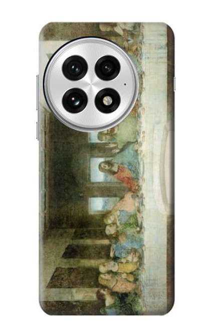 S0173 Leonardo Da Vinci La Cène Etui Coque Housse pour OnePlus 13
