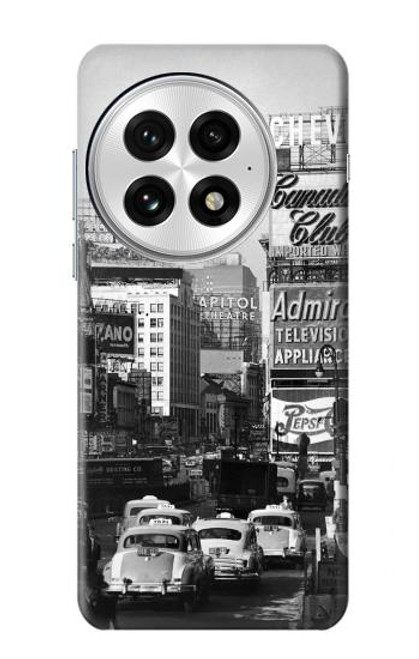 S0182 New York Vintage Etui Coque Housse pour OnePlus 13