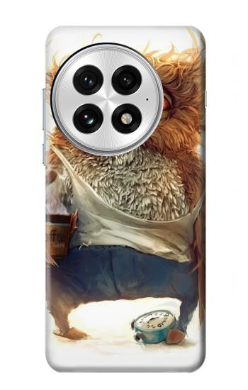 S1133 Réveillez-vous Chouette Etui Coque Housse pour OnePlus 13