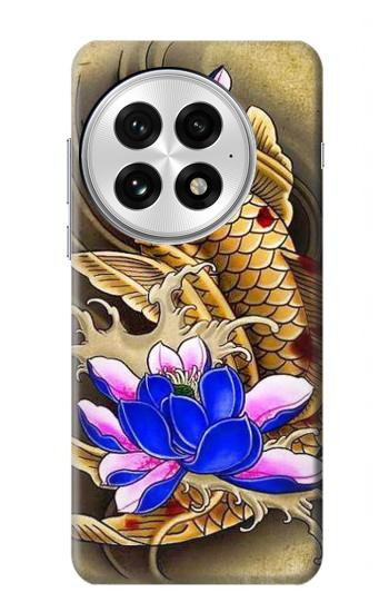 S1604 Carpe Koi poisson japonais Tatouage Etui Coque Housse pour OnePlus 13