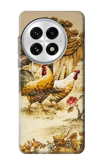 S2181 Français Pays Poulet Etui Coque Housse pour OnePlus 13