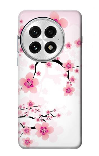 S2359 Fleur de prunier Etui Coque Housse pour OnePlus 13