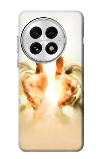 S2546 Main de Dieu Ciel Etui Coque Housse pour OnePlus 13