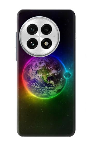 S2570 planète colorée Etui Coque Housse pour OnePlus 13