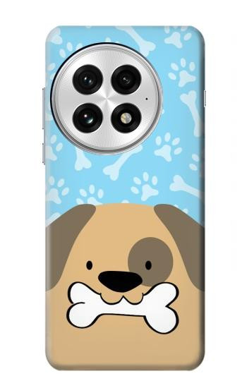 S2669 Mignon os chien pattes Dessin animé Etui Coque Housse pour OnePlus 13