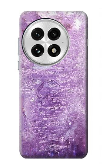 S2690 Cristaux améthyste imprimés graphiques Etui Coque Housse pour OnePlus 13