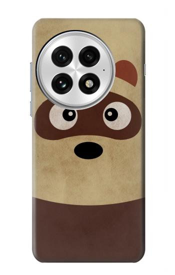 S2825 Mignon raton laveur animé Dessin Etui Coque Housse pour OnePlus 13