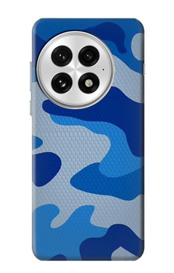 S2958 Armée Bleu Camo Camouflage Etui Coque Housse pour OnePlus 13