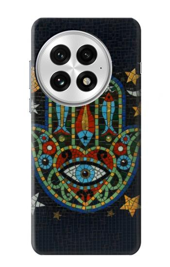 S3175 Hamsa Mosaïques main Etui Coque Housse pour OnePlus 13