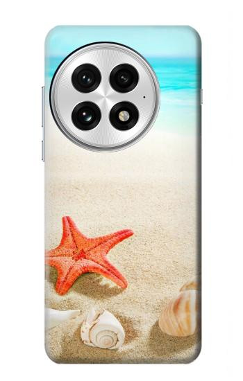 S3212 Coquilles de mer Étoile de mer Plage Etui Coque Housse pour OnePlus 13