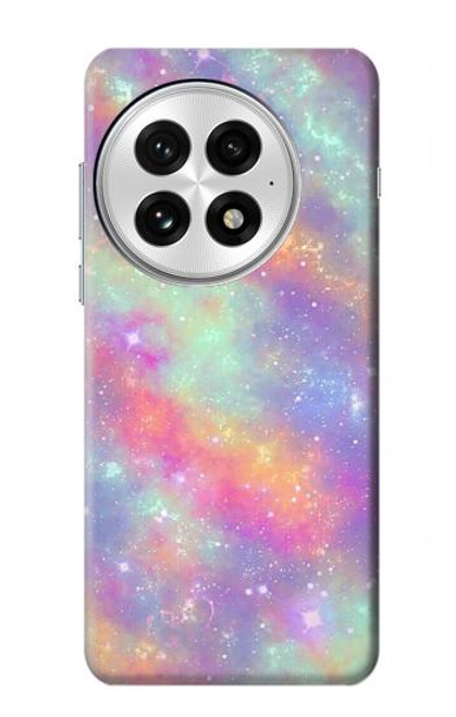 S3706 Arc-en-ciel pastel Galaxy Pink Sky Etui Coque Housse pour OnePlus 13