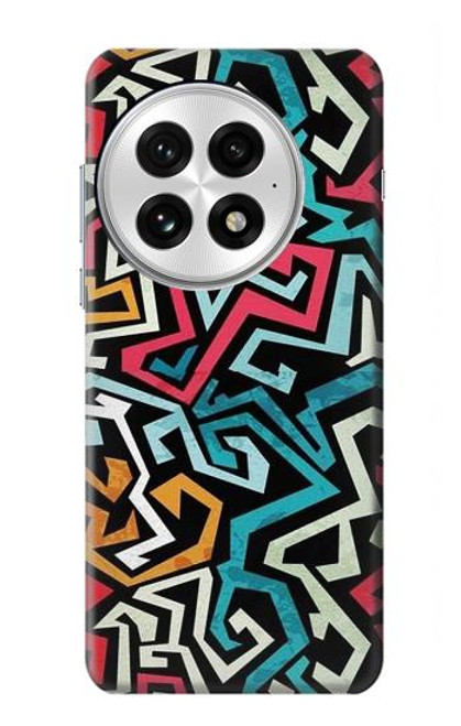 S3712 Motif Pop Art Etui Coque Housse pour OnePlus 13
