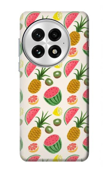 S3883 Motif de fruits Etui Coque Housse pour OnePlus 13