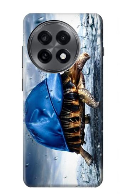 S0084 Tortue sous la pluie Etui Coque Housse pour OnePlus 13R