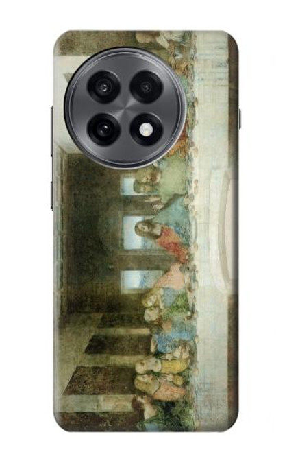 S0173 Leonardo Da Vinci La Cène Etui Coque Housse pour OnePlus 13R