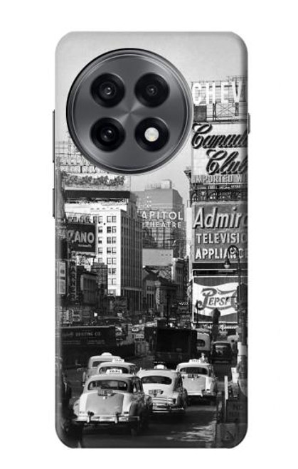 S0182 New York Vintage Etui Coque Housse pour OnePlus 13R