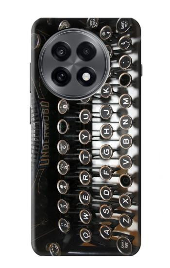 S0620 Machine à écrire Etui Coque Housse pour OnePlus 13R