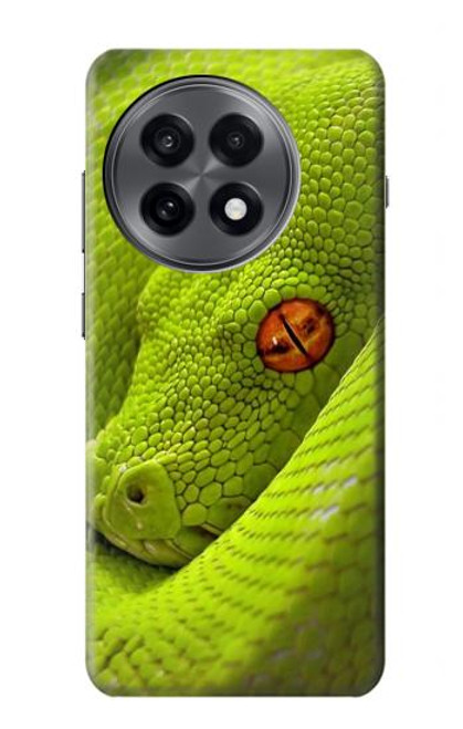 S0785 Serpent vert Etui Coque Housse pour OnePlus 13R