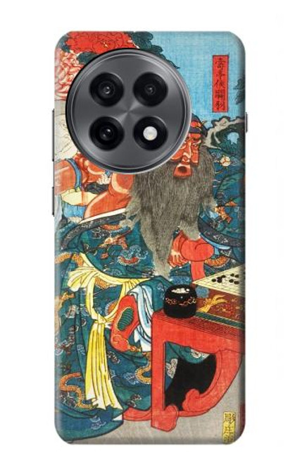S1826 Utagawa Kuniyoshi Guan Yu Etui Coque Housse pour OnePlus 13R