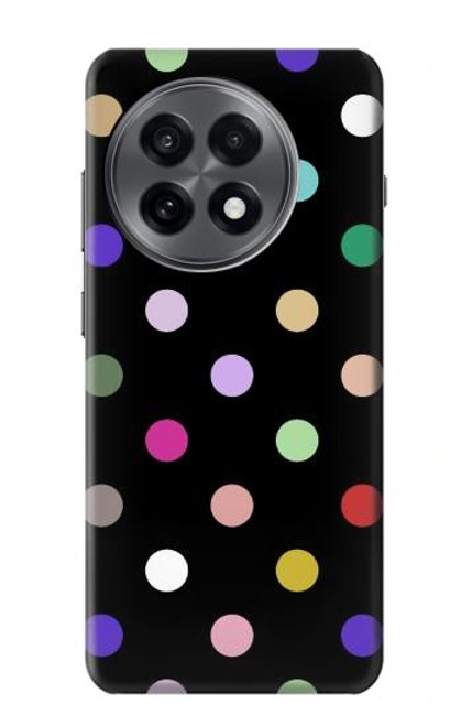S3532 Coloré à pois Etui Coque Housse pour OnePlus 13R