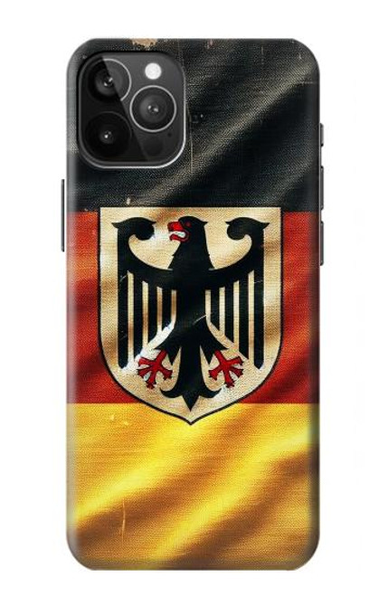 S3989 Ancien drapeau de l'aigle allemand Etui Coque Housse pour iPhone 12 Pro Max