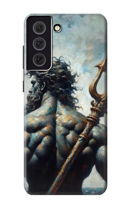 S4010 Trident de Poséidon, Dieu de la mer Etui Coque Housse pour Samsung Galaxy S21 FE 5G