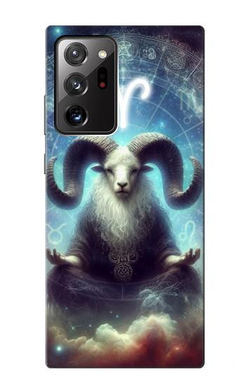 S4002 Signe du zodiaque mystique Bélier Etui Coque Housse pour Samsung Galaxy Note 20 Ultra, Ultra 5G