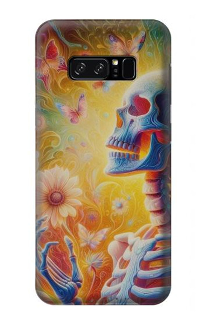 S3976 Squelette coloré Etui Coque Housse pour Note 8 Samsung Galaxy Note8