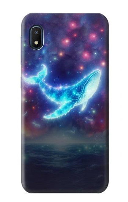 S3982 Nébuleuse colorée de baleine de rêve Etui Coque Housse pour Samsung Galaxy A10e