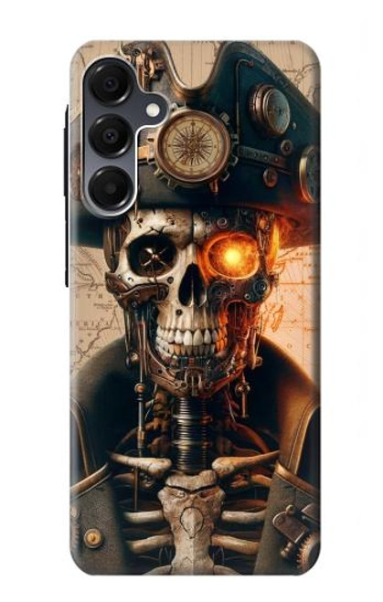 S4018 Crâne de pirate steampunk Etui Coque Housse pour Samsung Galaxy A16 5G