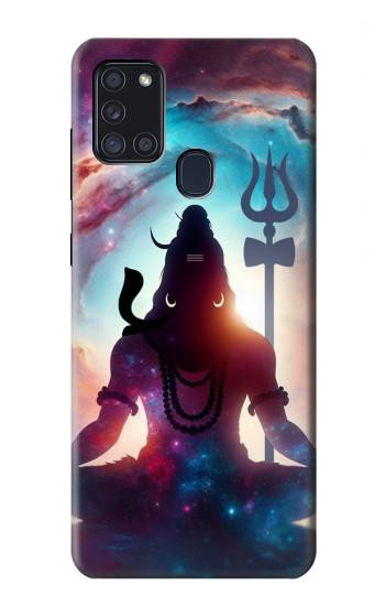 S3998 Nébuleuse du Seigneur Shiva Etui Coque Housse pour Samsung Galaxy A21s