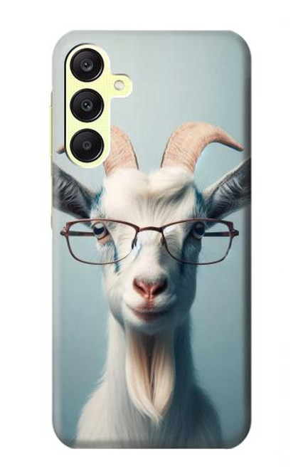 S3991 Lunettes de chèvre Etui Coque Housse pour Samsung Galaxy A25 5G