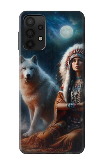 S3995 Loupe indienne Etui Coque Housse pour Samsung Galaxy A32 5G