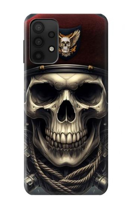 S4014 Armée de crânes et soldats Etui Coque Housse pour Samsung Galaxy A32 5G