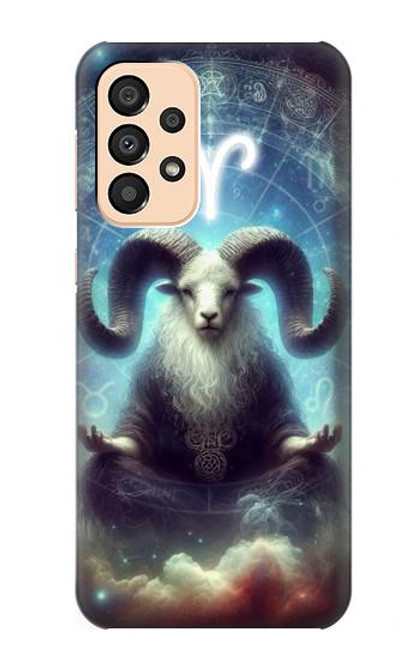 S4002 Signe du zodiaque mystique Bélier Etui Coque Housse pour Samsung Galaxy A33 5G