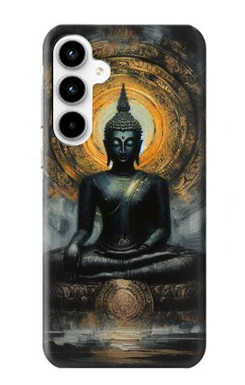 S3968 Bouddha noir Etui Coque Housse pour Samsung Galaxy A35 5G