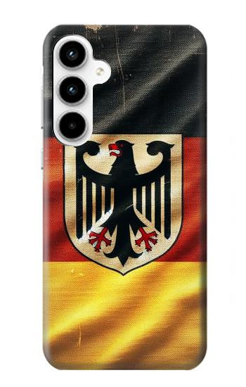 S3989 Ancien drapeau de l'aigle allemand Etui Coque Housse pour Samsung Galaxy A35 5G