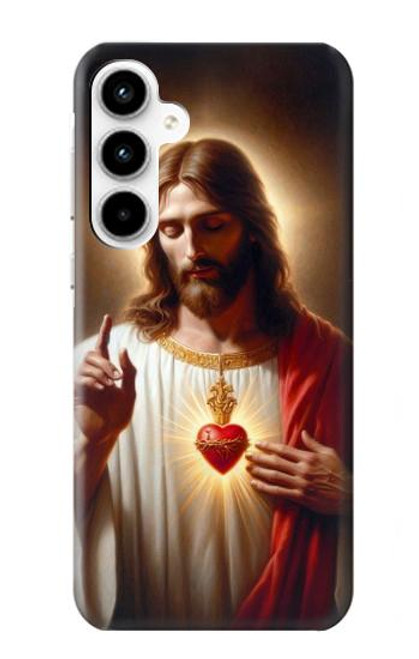 S3997 Jésus-Christ Etui Coque Housse pour Samsung Galaxy A35 5G