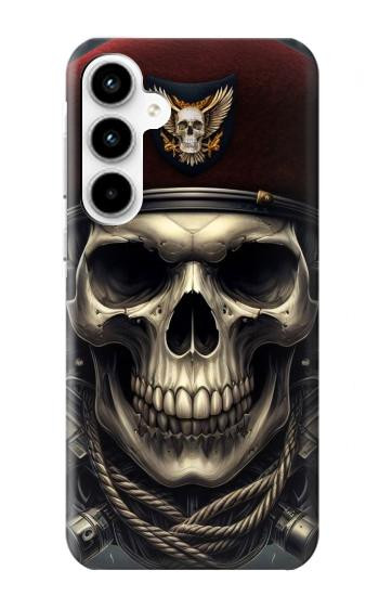 S4014 Armée de crânes et soldats Etui Coque Housse pour Samsung Galaxy A35 5G