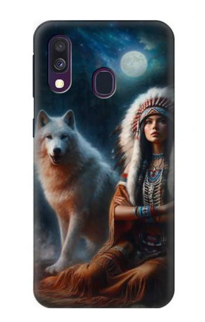 S3995 Loupe indienne Etui Coque Housse pour Samsung Galaxy A40