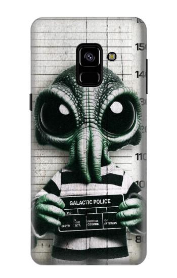 S3964 Photo d'un prisonnier extraterrestre Etui Coque Housse pour Samsung Galaxy A8 (2018)