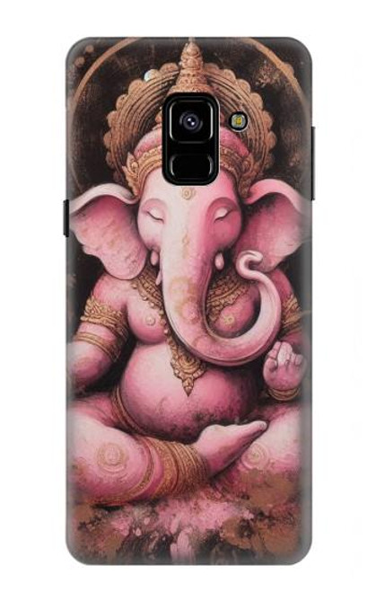 S3988 Ganesh Etui Coque Housse pour Samsung Galaxy A8 (2018)