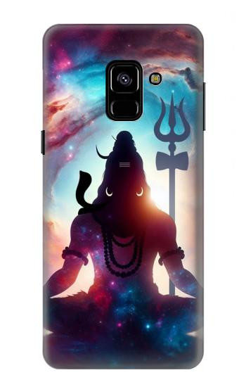 S3998 Nébuleuse du Seigneur Shiva Etui Coque Housse pour Samsung Galaxy A8 (2018)