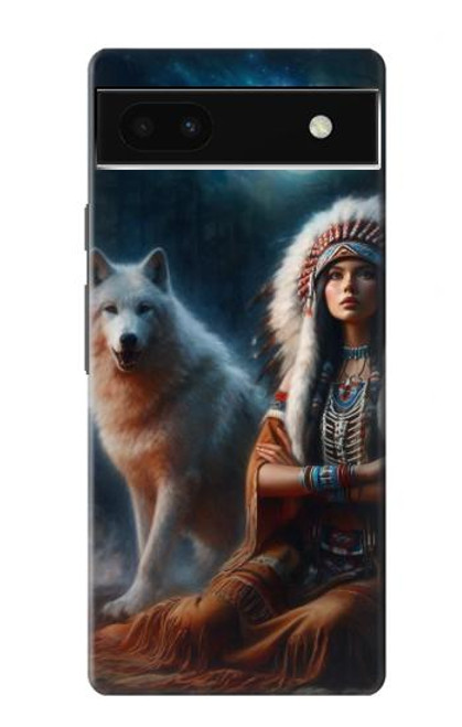 S3995 Loupe indienne Etui Coque Housse pour Google Pixel 6a S3995 Loupe indienne Etui Coque Housse pour Google Pixel 6a