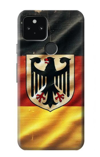 S3989 Ancien drapeau de l'aigle allemand Etui Coque Housse pour Google Pixel 5
