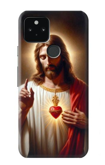 S3997 Jésus-Christ Etui Coque Housse pour Google Pixel 5